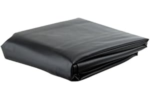 Black 7' Heavy Duty Leatherette Pool Table Cover - 7 Foot Billiard Table Cover