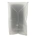 CPU Dust Cover Large Size CPU Computer Desktop Gaming PC Mid-Tower Full Body Protective Cover Case with Adjustable Solid Cord Tight Rope Black