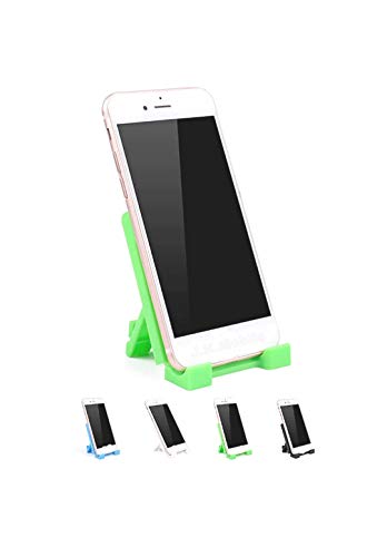 J.K.Mobile(Online Classes) Mini Mobile Stand/Holder | For Perfect Viewing Horizontal Or Vertical | Suitable For All Types Of Smartphones, Tablets Upto 10 Inch | Best For Study | Random Color | (Pack Of 2)
