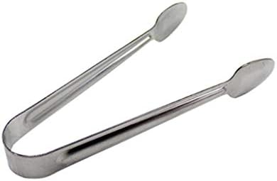 CYGJLYZ Kitchen food clip stainless steel round head small clip sugar candy clip towel clip exquisite ice clip food clip barbecue clip small clip (Size : 13.5CM)