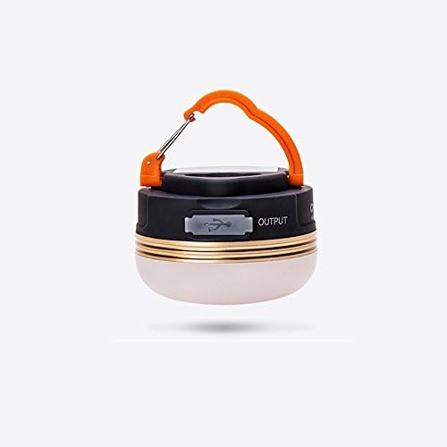 Gaomoo Portable lantern Rechargeable LED Camping Lantern, with 1800mah High Capacity Power Bank 5V Output, Brightest Tent Lantern, for Outdoor