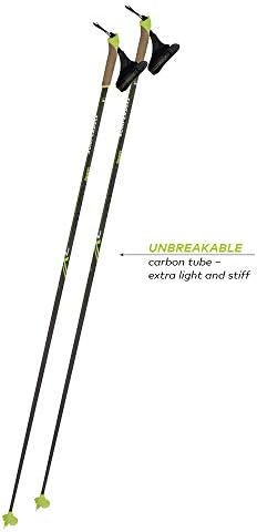 Komperdell 520230610 Nordic Carbon Team, Black, 180cm