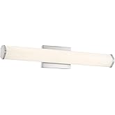 Access 62514LEDD-BS/ACR Transitional LED Vanity from Summit Collection in Pewter, Nickel, Silver Finish,