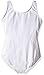 Capezio girls Classic High-neck Tank athletic leotards, White, 4 6 US