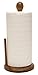 Lipper International Bamboo Wood Standing Paper Towel Holder, 7-1/4
