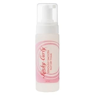 Amazon Com Kinky Curly Seriously Smooth Fast Dry Foam With L A