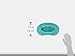 Nuby Sure Grip 100% Silicone Section Plate, Aqua