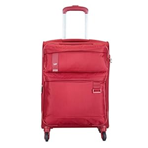 Skybags Polyester 58.5 cms Red Softsided Cabin Luggage (Skysurf-X)