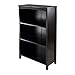Winsome Terrace Shelving, 6 Small Basket, Dark Espresso