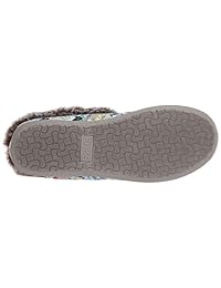 Skechers BOBS - Bañador de playa para mujer Scratch Party Slipper Clog W Memory Foam