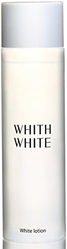 WHITH WHITE Whitening Facial Toning Lotion for Dry Skin, Made in Japan 日本, Reduces Blotchiness and Darkness, Contains Placenta and Collagen, 7.0 Fluid Ounce(200ml)