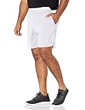 ASICS Men's Centerline Short, White, Large