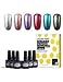 Lagunamoon Platinum Gel Nail Polish Kit Soak Off UV LED Gel Polish Varnish Lacquer Beauty Salon Manicure Nail Art Set 8ML 6PCS