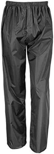 Result Core Core Junior Waterproof Over Trousers - Black - L