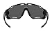 Oakley Men's Jawbreaker 0OO9290 Polarized Iridium Rectangular Sunglasses, POLISHED BLACK, 31 mm