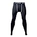 Xtextile Sports Compression Running Leggings Gym Exercise Lycra Elastic Tight Pants Leggings for Men Male