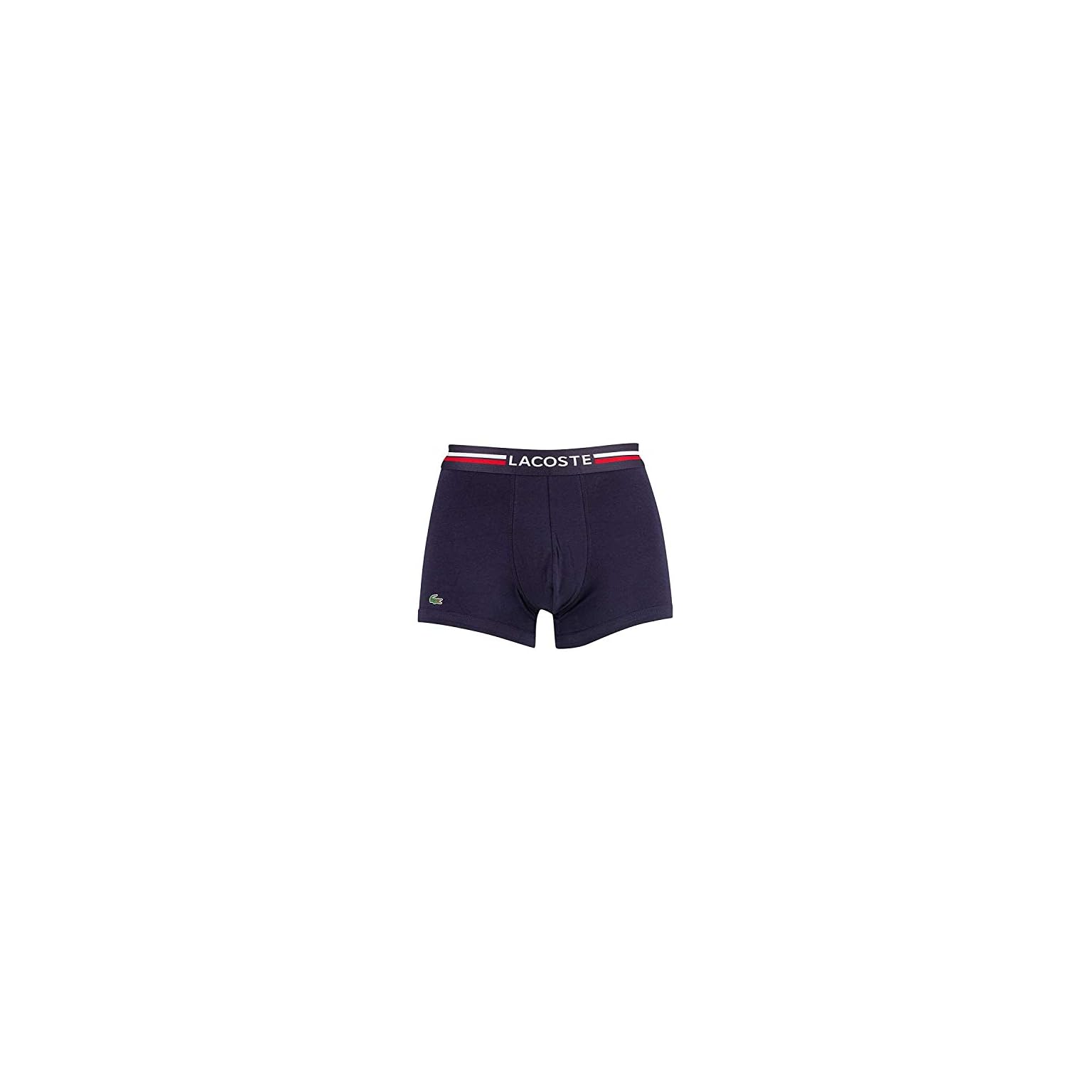 Lacoste Men’s Boxer Shorts Pack of 3 Colours, Cotton Stretch, Navy