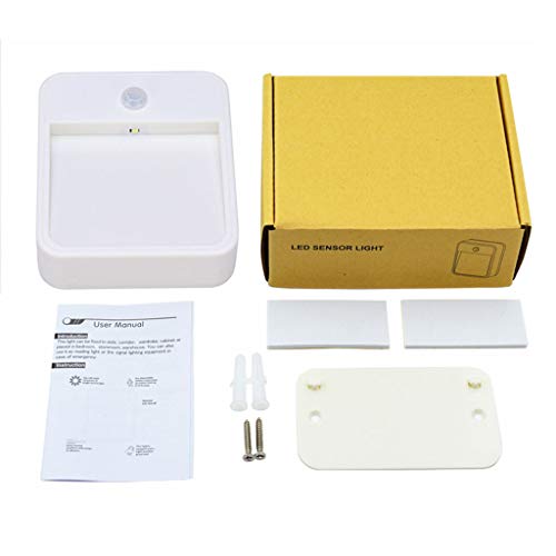 Lovewe LED Wireless PIR Auto Motion Sensor, Infrared Night Light, Cabinet Step Stair Lamp For Home Hotel