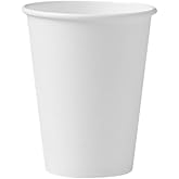 SOLO Paper Hot Cup, 12 oz., White, 50 Cups/Pack (412WN-2050)