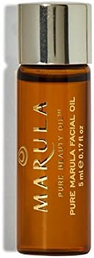 Marula Pure Beauty Oil Facial Oil 0.17 oz (5 ml) -Deluxe Glass Travel Size