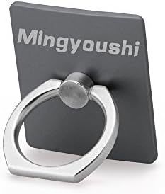 Phone Stand Finger Grip Phone Holder, Mingyoushi Phone Stand for iPhone 4/4S/5/5S/6 Air(4.7")/6 Plus(5.5") Samsung S6 (Black)