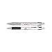 Paper Mate Design Retractable Medium Point Pens, 2 Floral Design Black Ink Pens
