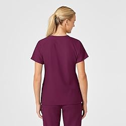 WonderWink W123 Women’s Stylized V-Neck Scrub Top