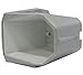 NewCool Elephant Cutlery Drainer Storage Box, Grey