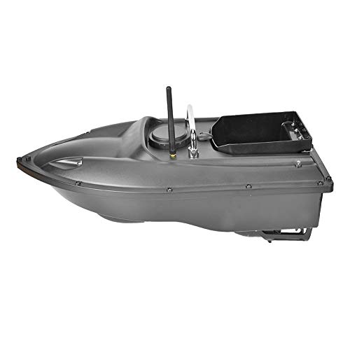 Alomejor1 Fish Finder 1.5kg Chargement 300m Télécommande Bateau Amorce De Pêche Rc Bateau 100-240v Fish Amorce Bateau