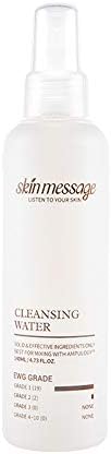 Korean Cosmetics Skin Message Cleansing Water Facial Cleanser For All Skin Type Makeup Remover Solution spray type 4.73 fl.oz