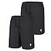 PIQIDIG Youth Boys' Loose Fit Athletic Shorts Quick Dry Active Shorts with Pocket, 2-Pack
