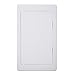 HearCare Sgoot Reinforced Access Panel for Drywall Plastic Hinged Access Doors Attic Plumbing Ceiling Home Depot 4 x 6 Inch