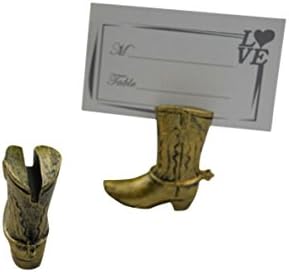 36pcs Cowboy Boot Place Card Holder Table Card Holder photo holder