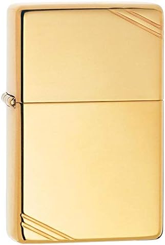 Coca-Cola ゴールド Zippo未使用　オイルなし Amazon.com: Zippo Vintage Brushed Chrome without Slashes - 230.25