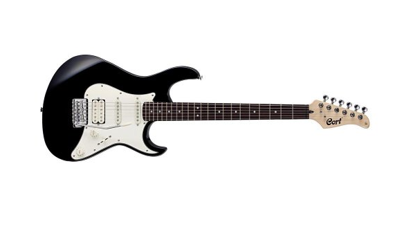 Cort G210 - Guitarra (calibre de cuerdas: 9-42), color negro brillante :  Amazon.es: Instrumentos musicales
