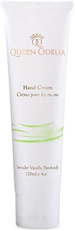 Queen Odelia Hand Cream for DRY and AGING HANDS with Cactus Oil and Dead Sea Minerals, 4 oz. - Non-Sticky Anti Aging Moisturizing Hand Cream - Protect, Nourish and Moisturize your Working Hands