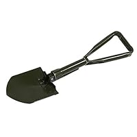 CLICIC Military Portable Folding Shovel Multi-Tool Camping Gardening Carrying Bag Metal Handle Hiking Backpack Fishing Trench Digging Tools Car Emergency