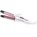 VAV 2 in 1 Hair Straightening & Curling Flat Iron fast heating Ceramic barrel wand Dual Voltage Auto Shut Off