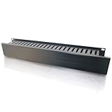 C2G/Cables To Go 03746 2U (3.5 Inch) Horizontal Cable Management Panel