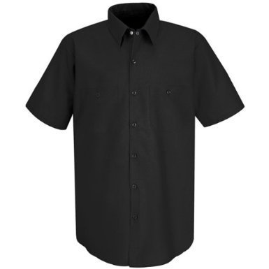 Red KapMen's Performance Tech Shirt, Navy/Red/Light Grey, Large