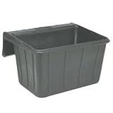 Fortex Rubber Over The Fence Feeder for Horses, 18-Quart