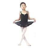 ROPALIA Girls Kids Ballet Dance Tutu Dress Gymnastics Leotard Dancewear