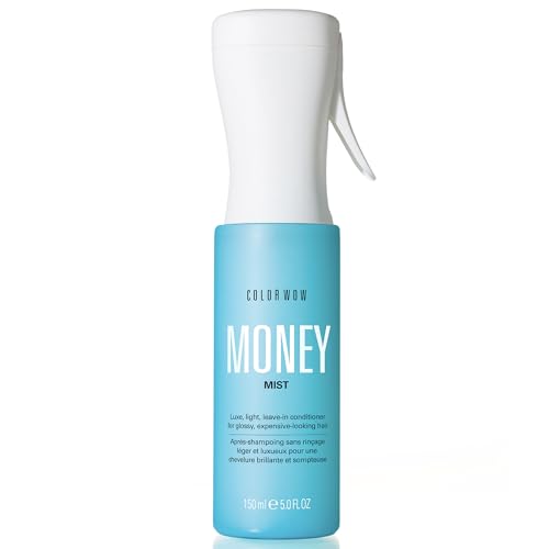COLOR WOW MONEY MIST – LUXE LEAVE-IN CONDITIONING TREATMENT FOR GLOSSY, EXPENSIVE-LOOKING HAIR | MOISTURIZES, DEFRIZZES & DETANGLES FOR SMOOTH, SILKY TEXTURE