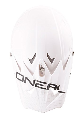 O'Neal Unisex-Adult Series O'NL Visor Flat White, One Size