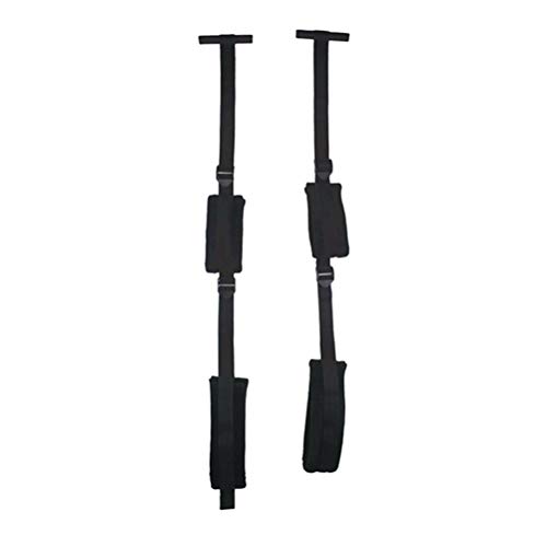 Amosfun Fantasy Swing Chairs Hanging on Door Swing Furniture Fetish Restraints Bandage Adult Products Erotic Toys (Black)