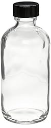 Wheaton W216815 Boston Round Bottle, Clear
