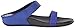 FitFlop Women's Banda Micro Crystal Slide, Mazarin Blue, 7 M US