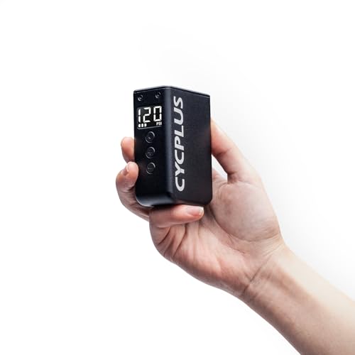 CYCPLUS AS2 Pro Max Mini Fahrradpumpe, 205g, Aluminiumgehäuse