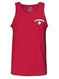 Gs-eagle Men's Lifeguard Cross Tank Top