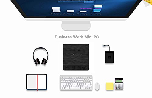 Beelink BT4 Mini PC Intel Atom Z8500 Windows 10 Mini Computer, 4GB DDR3L 64GB eMMC,Support 4K HD 30Hz,2.4/5G WiFi AC,Gigabit Ethernet, BT 4.0 (Beelink BT4 4GB/64GB)